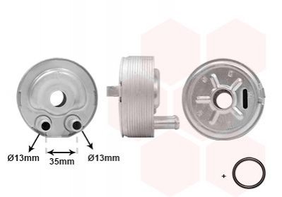 Радиатор масляный NISSAN ALMERA/ X-TRAIL 01>07 T30 Van Wezel 13003443 (фото 1)