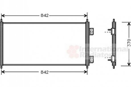 Радиатор кондиціонера Van Wezel 18005303 (фото 1)