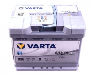 Аккумулятор VARTA 560901068 D852 (фото 1)