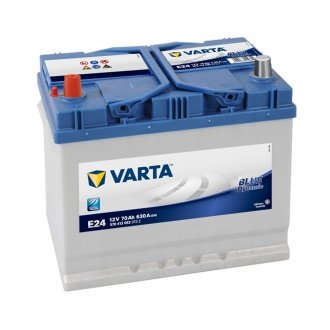 Аккумулятор, Blue Dynamic 70Ah/630A (L+, 261x175x220) VARTA 570 413 063 (фото 1)