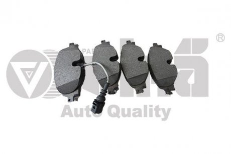 1 set of brake pads for disk brake. front.without Vika 66981408601 (фото 1)