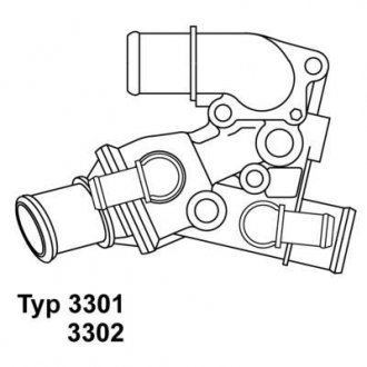 Термостат системи охолодження WAHLER 330280D (фото 1)