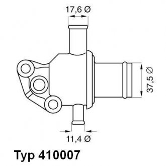 Термостат WAHLER 41000787D (фото 1)