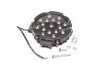 Фара LED кругл. 51W (17*3W) 202*160*65мм, широкий луч 12/24V 6000К Wassa (Руслан-Комплект) ФР-135 (фото 1)