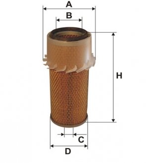 Фільтр повітряний WIX FILTERS 42276E (фото 1)