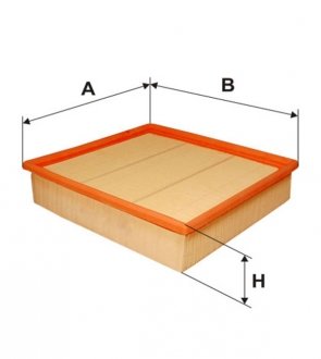 Фільтр повітря WIX FILTERS WA6187 (фото 1)