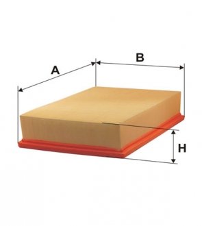 Фильтр воздушный SKODA, VW /AP140 (UA) WIX FILTERS WA6321 (фото 1)