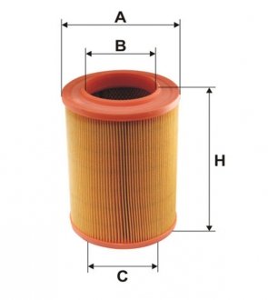 Фильтр воздушный VW T4 /AR265 (UA) WIX FILTERS WA6444 (фото 1)