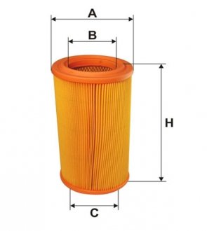 Фильтр воздушный PEUGEOT /AR314/1 WIX FILTERS WA6565 (фото 1)