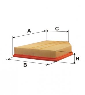Фільтр повітря WIX FILTERS WA9492 (фото 1)