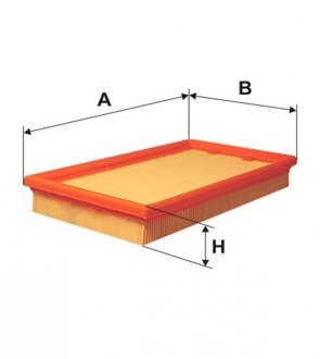 Фільтр повітряний /190/3 (вир-во -FILTERS) WIX FILTERS WA9550 (фото 1)