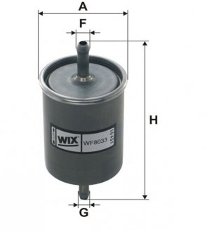 Фильтр топл. BMW, OPEL, SKODA /PP831 WIX FILTERS WF8033 (фото 1)