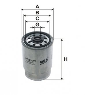 Фільтр палива WIX FILTERS WF8238 (фото 1)