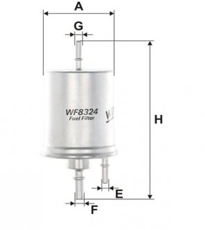 Фильтр топл. AUDI / PP836/5 WIX FILTERS WF8324 (фото 1)