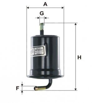 Фильтр топл. /PM912/4 WIX FILTERS WF8422 (фото 1)