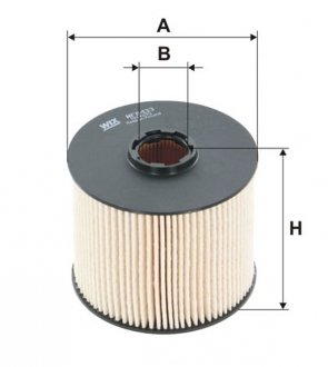 Фильтр топл. CITROEN, PEUGEOT WIX FILTERS WF8433 (фото 1)