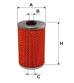 Фильтр масляный двигателя MB /OM509 WIX FILTERS WL7023 (фото 1)