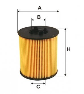 Фильтр масляный двигателя OPEL ASTRA /OE648/2 WIX FILTERS WL7241 (фото 1)