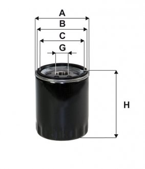 Фільтр масла WIX FILTERS WL7287 (фото 1)