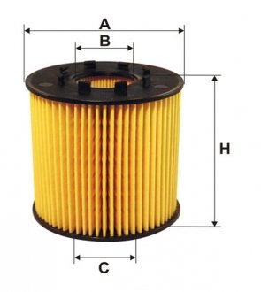 Фильтр масляный двигателя RENAULT /OE666/1 WIX FILTERS WL7306 (фото 1)