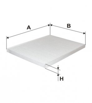 Фильтр салона OPEL OMEGA B /K1001 WIX FILTERS WP6802 (фото 1)