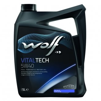 VITALTECH 5W40 5Lx4 Wolf 8311291 (фото 1)