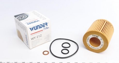 Фільтр масляний WUNDER WY 212 (фото 1)