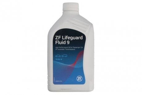 Олива трансмісійна LIFEGUARDFLUID 9 - 1л ZF AA01.500.001 (фото 1)