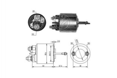 Втягуюче реле ZM ZM597 (фото 1)